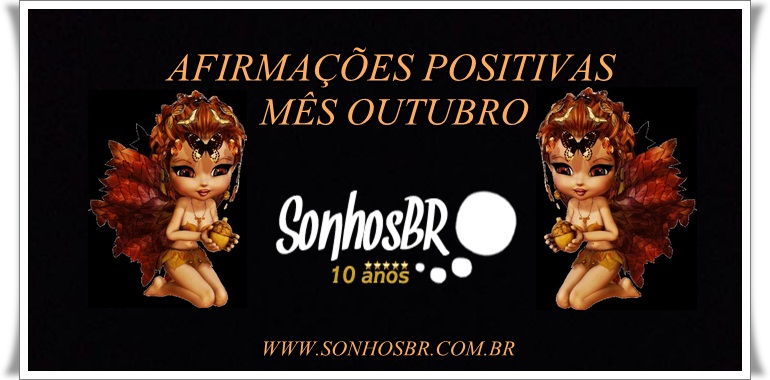Afirmações Positivas para o Mês de Outubro