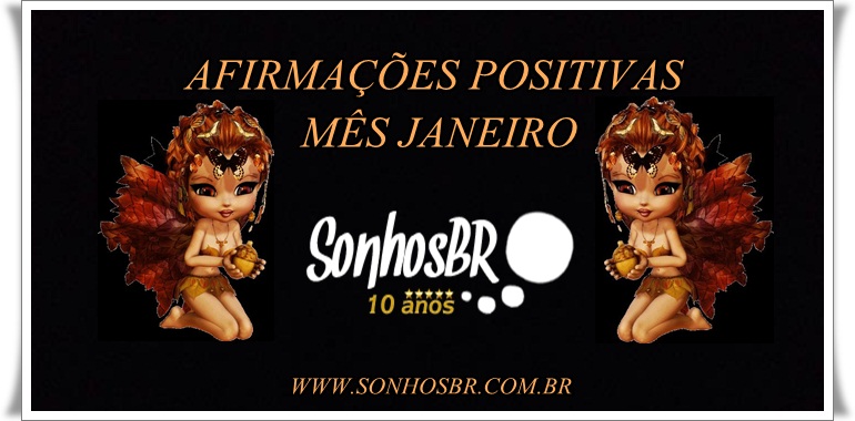 Afirmações Positivas para o Mês de Janeiro