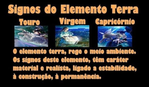Signos do Elemento Terra